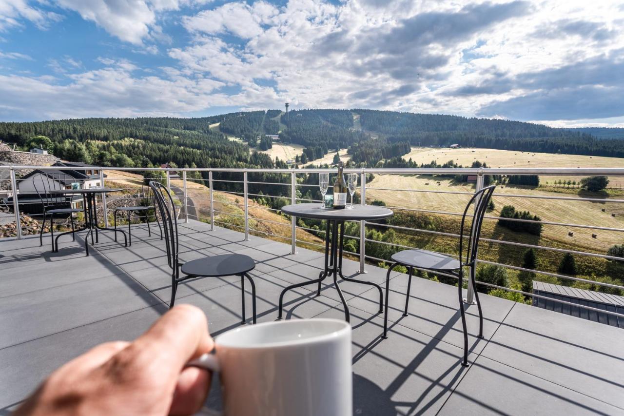 Wellness Villa Klinovec Views Лоучна-под-Клиновцем Экстерьер фото