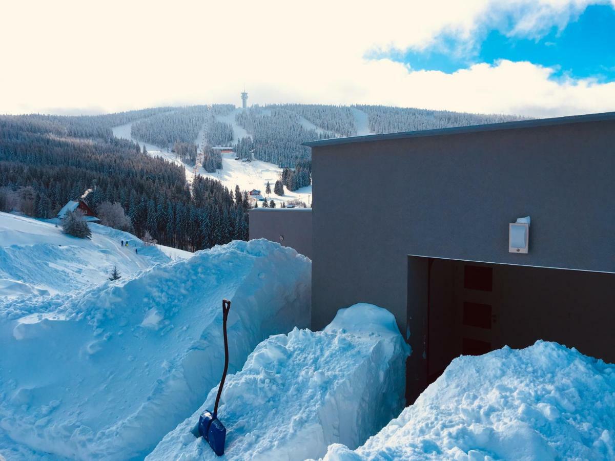 Wellness Villa Klinovec Views Лоучна-под-Клиновцем Экстерьер фото